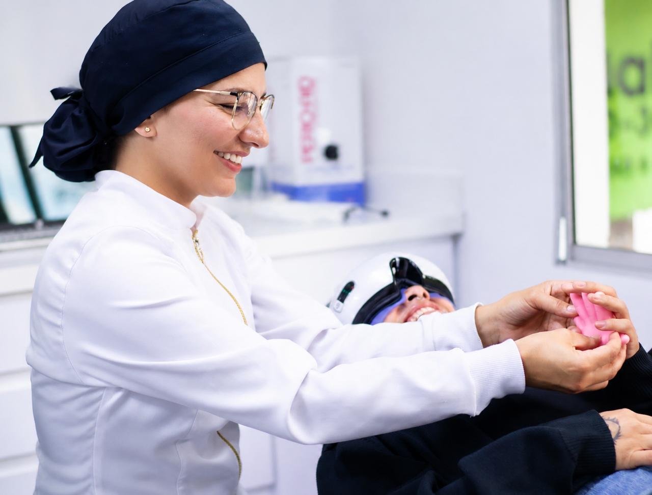 Elementos de bienestar durante una consulta dental